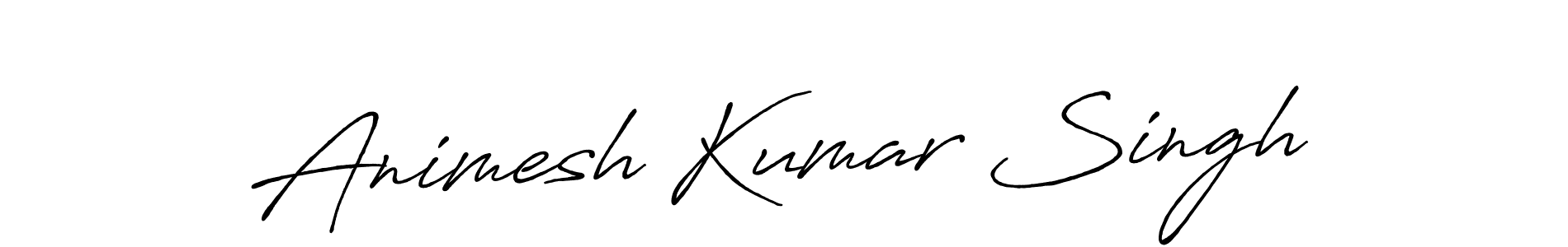 Use a signature maker to create a handwritten signature online. With this signature software, you can design (Antro_Vectra_Bolder) your own signature for name Animesh Kumar Singh. Animesh Kumar Singh signature style 7 images and pictures png