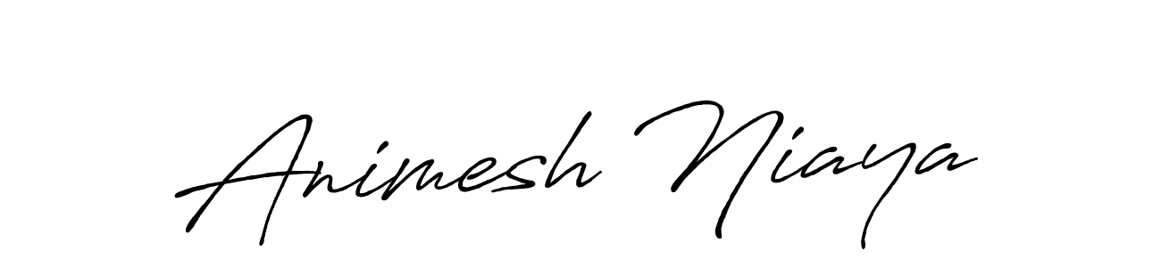 Here are the top 10 professional signature styles for the name Animesh Niaya. These are the best autograph styles you can use for your name. Animesh Niaya signature style 7 images and pictures png