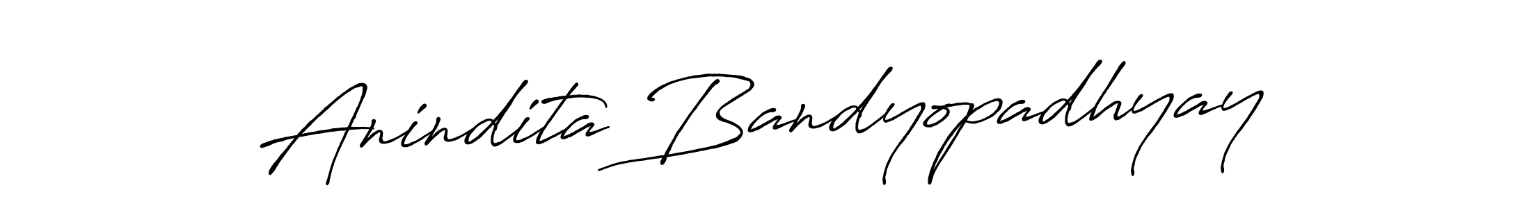 How to make Anindita Bandyopadhyay name signature. Use Antro_Vectra_Bolder style for creating short signs online. This is the latest handwritten sign. Anindita Bandyopadhyay signature style 7 images and pictures png