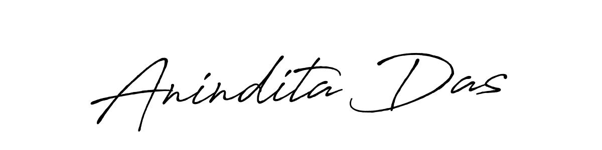 Create a beautiful signature design for name Anindita Das. With this signature (Antro_Vectra_Bolder) fonts, you can make a handwritten signature for free. Anindita Das signature style 7 images and pictures png