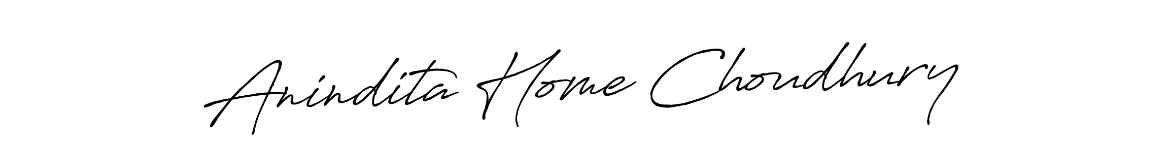 Make a beautiful signature design for name Anindita Home Choudhury. Use this online signature maker to create a handwritten signature for free. Anindita Home Choudhury signature style 7 images and pictures png
