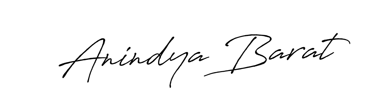 Design your own signature with our free online signature maker. With this signature software, you can create a handwritten (Antro_Vectra_Bolder) signature for name Anindya Barat. Anindya Barat signature style 7 images and pictures png