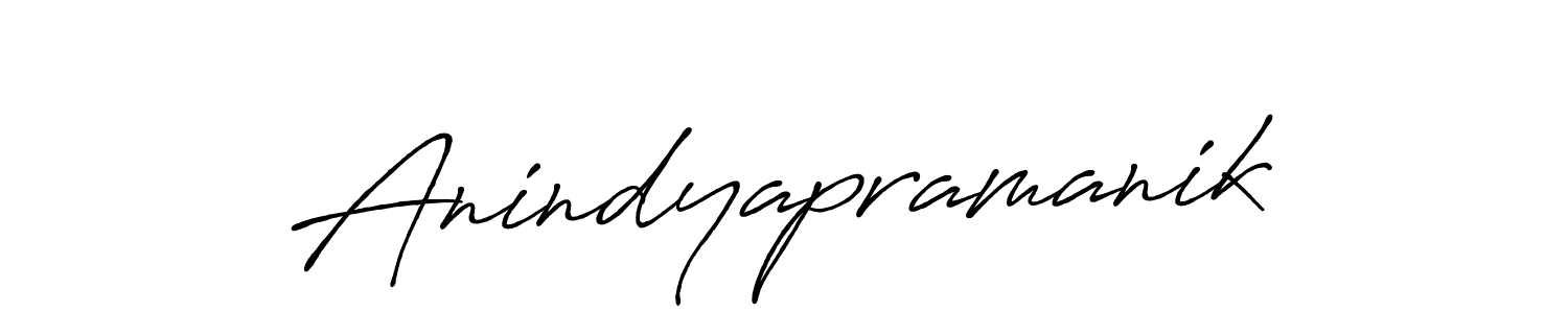 How to make Anindyapramanik name signature. Use Antro_Vectra_Bolder style for creating short signs online. This is the latest handwritten sign. Anindyapramanik signature style 7 images and pictures png
