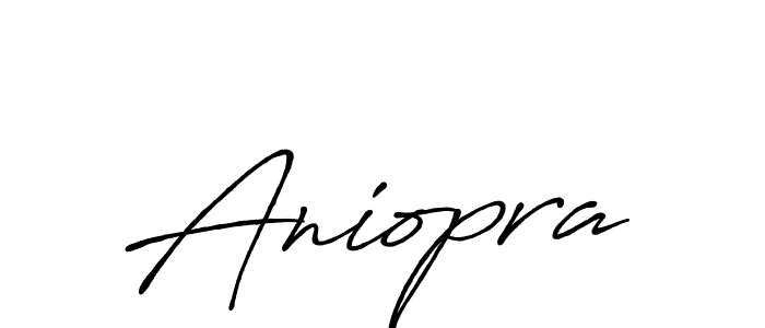 It looks lik you need a new signature style for name Aniopra. Design unique handwritten (Antro_Vectra_Bolder) signature with our free signature maker in just a few clicks. Aniopra signature style 7 images and pictures png