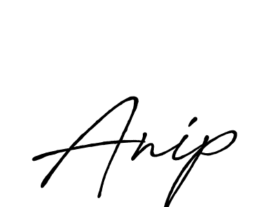 It looks lik you need a new signature style for name Anip. Design unique handwritten (Antro_Vectra_Bolder) signature with our free signature maker in just a few clicks. Anip signature style 7 images and pictures png