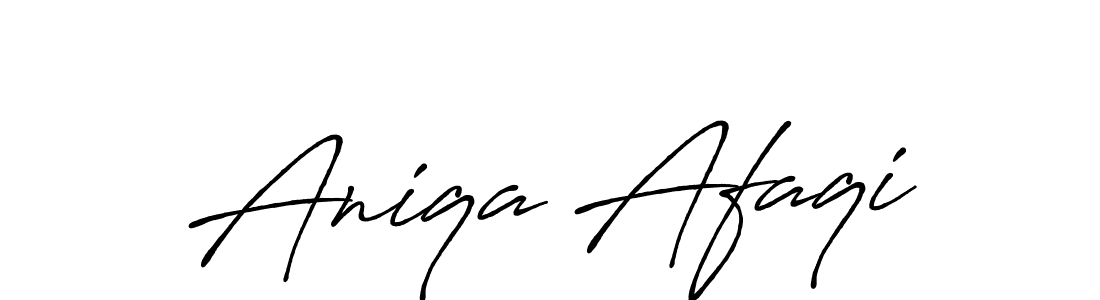 Once you've used our free online signature maker to create your best signature Antro_Vectra_Bolder style, it's time to enjoy all of the benefits that Aniqa Afaqi name signing documents. Aniqa Afaqi signature style 7 images and pictures png