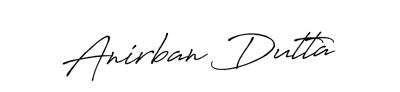 It looks lik you need a new signature style for name Anirban Dutta. Design unique handwritten (Antro_Vectra_Bolder) signature with our free signature maker in just a few clicks. Anirban Dutta signature style 7 images and pictures png