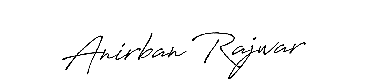 Make a beautiful signature design for name Anirban Rajwar. Use this online signature maker to create a handwritten signature for free. Anirban Rajwar signature style 7 images and pictures png