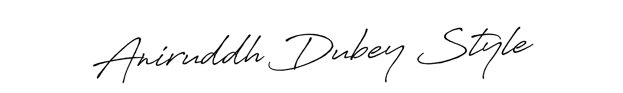 Also You can easily find your signature by using the search form. We will create Aniruddh Dubey Style name handwritten signature images for you free of cost using Antro_Vectra_Bolder sign style. Aniruddh Dubey Style signature style 7 images and pictures png