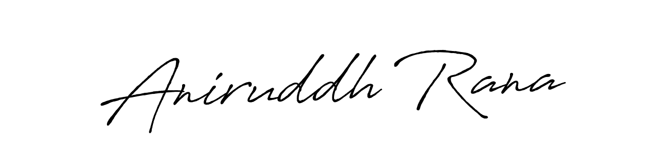 How to make Aniruddh Rana signature? Antro_Vectra_Bolder is a professional autograph style. Create handwritten signature for Aniruddh Rana name. Aniruddh Rana signature style 7 images and pictures png