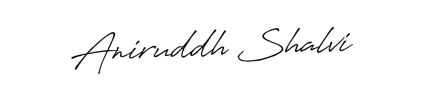 Make a beautiful signature design for name Aniruddh Shalvi. Use this online signature maker to create a handwritten signature for free. Aniruddh Shalvi signature style 7 images and pictures png