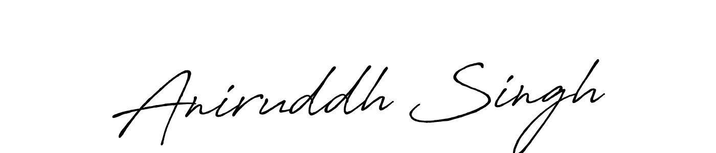 You can use this online signature creator to create a handwritten signature for the name Aniruddh Singh. This is the best online autograph maker. Aniruddh Singh signature style 7 images and pictures png