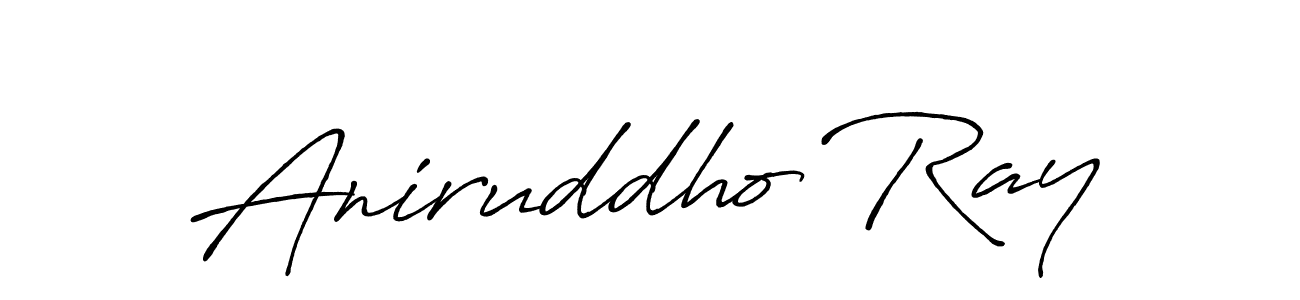 Antro_Vectra_Bolder is a professional signature style that is perfect for those who want to add a touch of class to their signature. It is also a great choice for those who want to make their signature more unique. Get Aniruddho Ray name to fancy signature for free. Aniruddho Ray signature style 7 images and pictures png