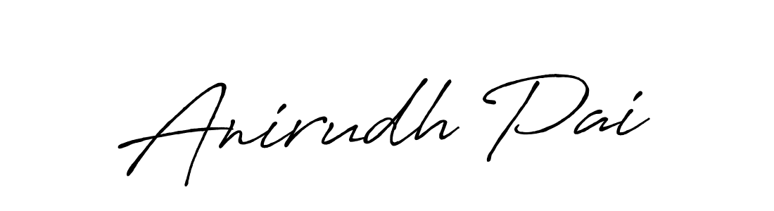 It looks lik you need a new signature style for name Anirudh Pai. Design unique handwritten (Antro_Vectra_Bolder) signature with our free signature maker in just a few clicks. Anirudh Pai signature style 7 images and pictures png