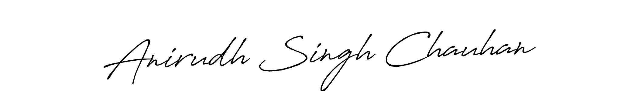 Also You can easily find your signature by using the search form. We will create Anirudh Singh Chauhan name handwritten signature images for you free of cost using Antro_Vectra_Bolder sign style. Anirudh Singh Chauhan signature style 7 images and pictures png