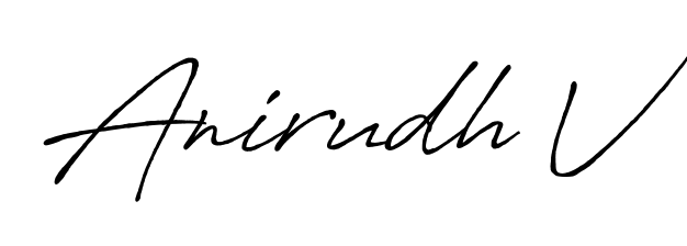 Build your personal autograph collection for name Anirudh V with Antro_Vectra_Bolder design. Browse, select, and save your favorites. Anirudh V signature style 7 images and pictures png
