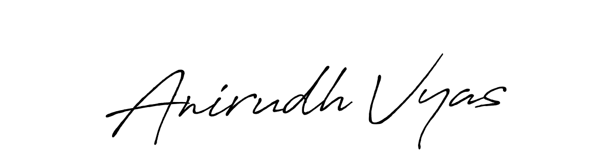 Once you've used our free online signature maker to create your best signature Antro_Vectra_Bolder style, it's time to enjoy all of the benefits that Anirudh Vyas name signing documents. Anirudh Vyas signature style 7 images and pictures png