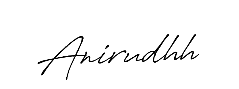 if you are searching for the best signature style for your name Anirudhh. so please give up your signature search. here we have designed multiple signature styles  using Antro_Vectra_Bolder. Anirudhh signature style 7 images and pictures png