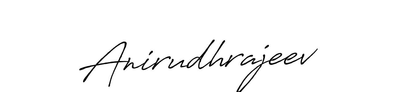 Design your own signature with our free online signature maker. With this signature software, you can create a handwritten (Antro_Vectra_Bolder) signature for name Anirudhrajeev. Anirudhrajeev signature style 7 images and pictures png