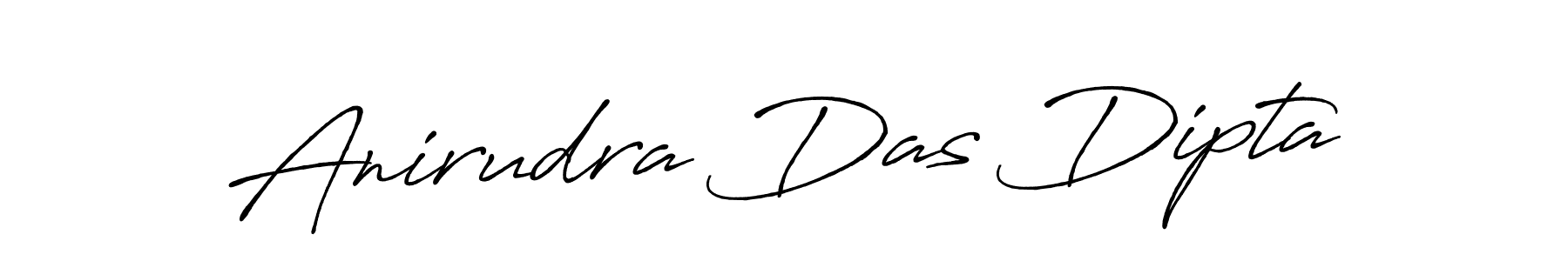 Create a beautiful signature design for name Anirudra Das Dipta. With this signature (Antro_Vectra_Bolder) fonts, you can make a handwritten signature for free. Anirudra Das Dipta signature style 7 images and pictures png