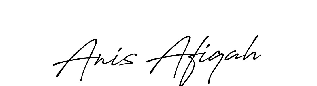 Once you've used our free online signature maker to create your best signature Antro_Vectra_Bolder style, it's time to enjoy all of the benefits that Anis Afiqah name signing documents. Anis Afiqah signature style 7 images and pictures png