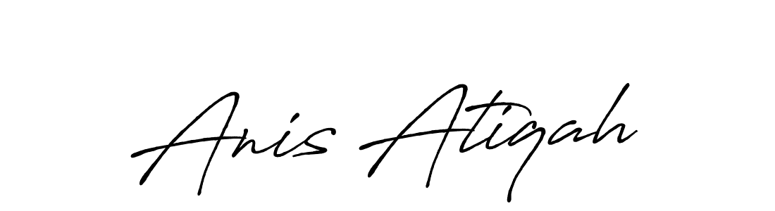 Here are the top 10 professional signature styles for the name Anis Atiqah. These are the best autograph styles you can use for your name. Anis Atiqah signature style 7 images and pictures png