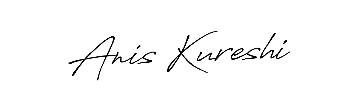 Also You can easily find your signature by using the search form. We will create Anis Kureshi name handwritten signature images for you free of cost using Antro_Vectra_Bolder sign style. Anis Kureshi signature style 7 images and pictures png