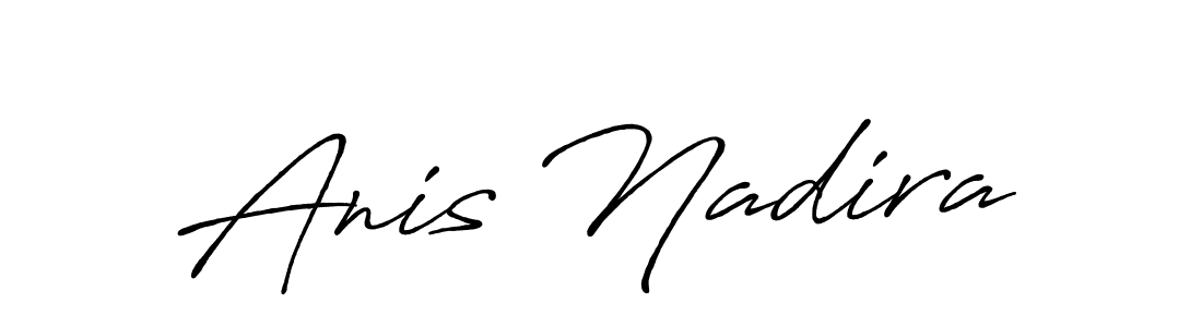 Antro_Vectra_Bolder is a professional signature style that is perfect for those who want to add a touch of class to their signature. It is also a great choice for those who want to make their signature more unique. Get Anis Nadira name to fancy signature for free. Anis Nadira signature style 7 images and pictures png