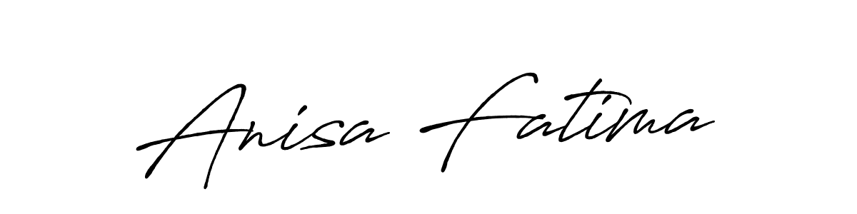 Make a beautiful signature design for name Anisa Fatima. Use this online signature maker to create a handwritten signature for free. Anisa Fatima signature style 7 images and pictures png