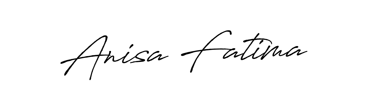 Make a beautiful signature design for name Anisa Fatima. Use this online signature maker to create a handwritten signature for free. Anisa Fatima signature style 7 images and pictures png