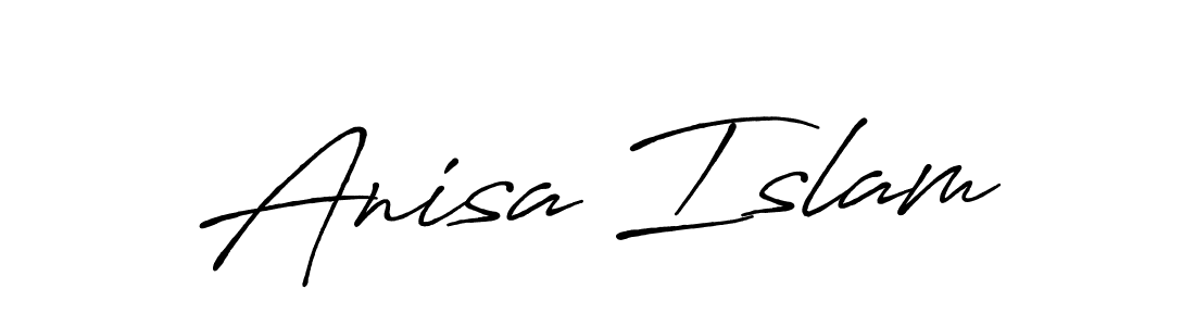 Also You can easily find your signature by using the search form. We will create Anisa Islam name handwritten signature images for you free of cost using Antro_Vectra_Bolder sign style. Anisa Islam signature style 7 images and pictures png