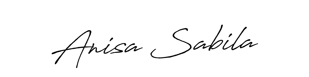 if you are searching for the best signature style for your name Anisa Sabila. so please give up your signature search. here we have designed multiple signature styles  using Antro_Vectra_Bolder. Anisa Sabila signature style 7 images and pictures png