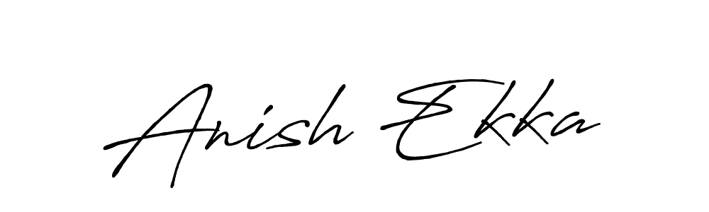 Make a beautiful signature design for name Anish Ekka. Use this online signature maker to create a handwritten signature for free. Anish Ekka signature style 7 images and pictures png