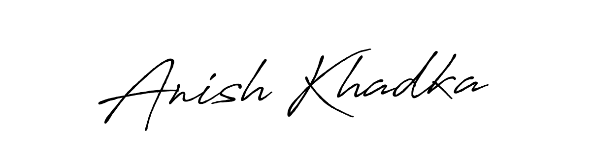 It looks lik you need a new signature style for name Anish Khadka. Design unique handwritten (Antro_Vectra_Bolder) signature with our free signature maker in just a few clicks. Anish Khadka signature style 7 images and pictures png