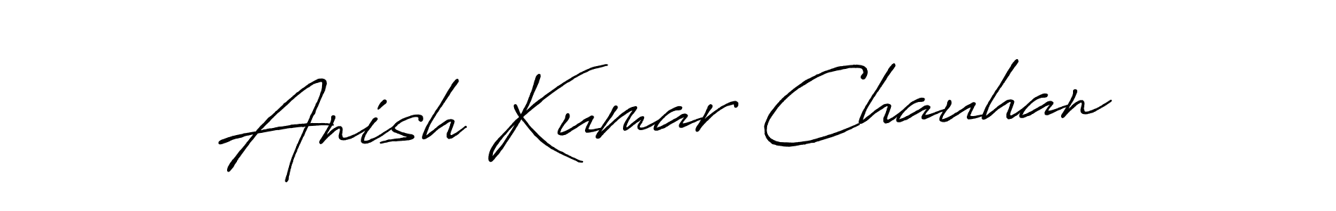 How to Draw Anish Kumar Chauhan signature style? Antro_Vectra_Bolder is a latest design signature styles for name Anish Kumar Chauhan. Anish Kumar Chauhan signature style 7 images and pictures png