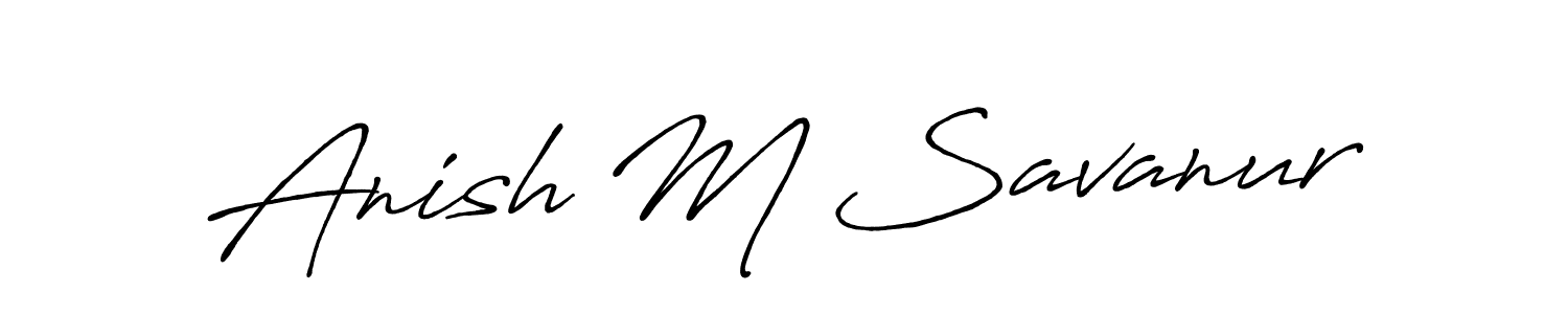 Best and Professional Signature Style for Anish M Savanur. Antro_Vectra_Bolder Best Signature Style Collection. Anish M Savanur signature style 7 images and pictures png