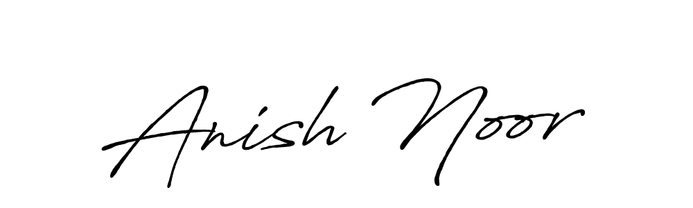 Make a short Anish Noor signature style. Manage your documents anywhere anytime using Antro_Vectra_Bolder. Create and add eSignatures, submit forms, share and send files easily. Anish Noor signature style 7 images and pictures png