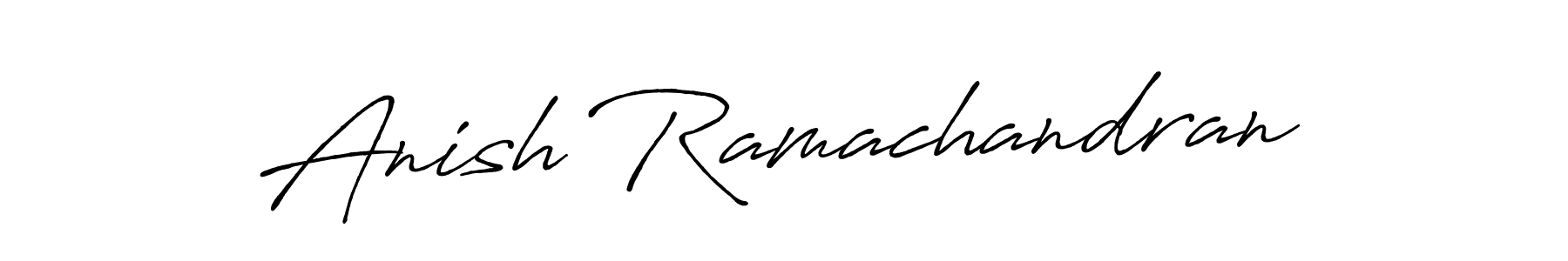 It looks lik you need a new signature style for name Anish Ramachandran. Design unique handwritten (Antro_Vectra_Bolder) signature with our free signature maker in just a few clicks. Anish Ramachandran signature style 7 images and pictures png