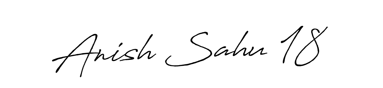 Make a beautiful signature design for name Anish Sahu 18. Use this online signature maker to create a handwritten signature for free. Anish Sahu 18 signature style 7 images and pictures png
