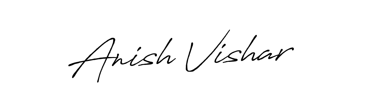 Here are the top 10 professional signature styles for the name Anish Vishar. These are the best autograph styles you can use for your name. Anish Vishar signature style 7 images and pictures png