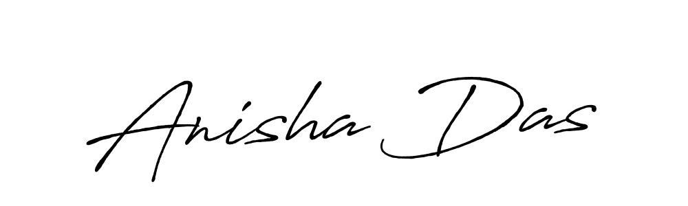 You should practise on your own different ways (Antro_Vectra_Bolder) to write your name (Anisha Das) in signature. don't let someone else do it for you. Anisha Das signature style 7 images and pictures png