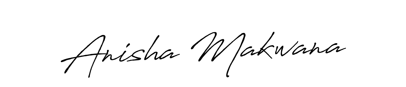 Here are the top 10 professional signature styles for the name Anisha Makwana. These are the best autograph styles you can use for your name. Anisha Makwana signature style 7 images and pictures png