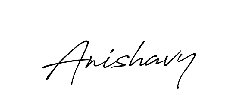 Antro_Vectra_Bolder is a professional signature style that is perfect for those who want to add a touch of class to their signature. It is also a great choice for those who want to make their signature more unique. Get Anishavy name to fancy signature for free. Anishavy signature style 7 images and pictures png