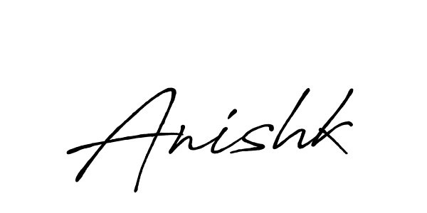 if you are searching for the best signature style for your name Anishk. so please give up your signature search. here we have designed multiple signature styles  using Antro_Vectra_Bolder. Anishk signature style 7 images and pictures png