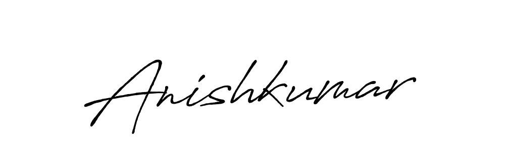 How to Draw Anishkumar signature style? Antro_Vectra_Bolder is a latest design signature styles for name Anishkumar. Anishkumar signature style 7 images and pictures png