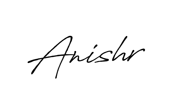 Similarly Antro_Vectra_Bolder is the best handwritten signature design. Signature creator online .You can use it as an online autograph creator for name Anishr. Anishr signature style 7 images and pictures png