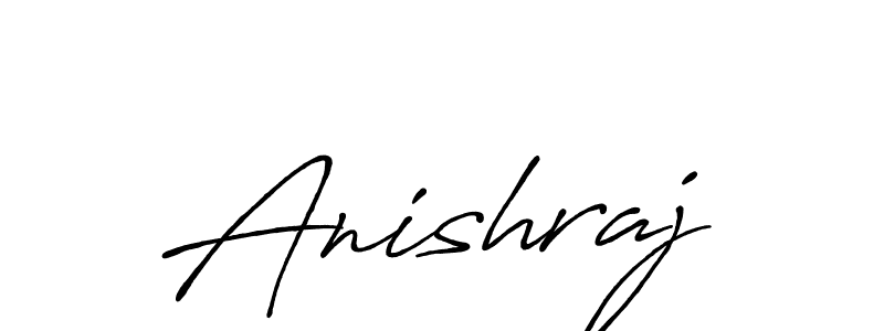 Similarly Antro_Vectra_Bolder is the best handwritten signature design. Signature creator online .You can use it as an online autograph creator for name Anishraj. Anishraj signature style 7 images and pictures png