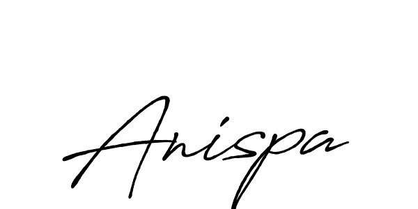 Make a beautiful signature design for name Anispa. With this signature (Antro_Vectra_Bolder) style, you can create a handwritten signature for free. Anispa signature style 7 images and pictures png