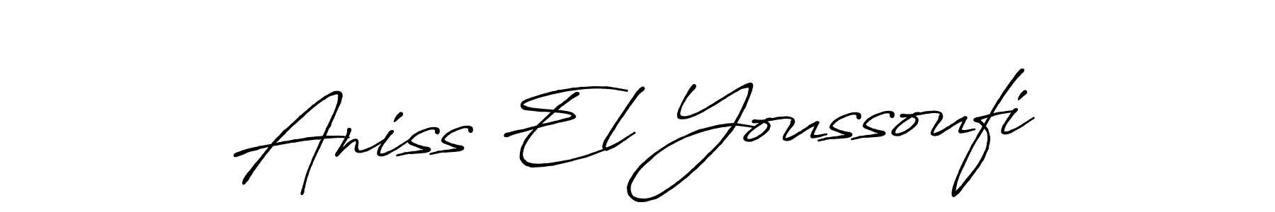 How to Draw Aniss El Youssoufi signature style? Antro_Vectra_Bolder is a latest design signature styles for name Aniss El Youssoufi. Aniss El Youssoufi signature style 7 images and pictures png