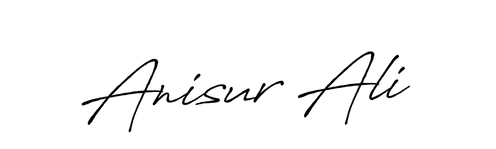 It looks lik you need a new signature style for name Anisur Ali. Design unique handwritten (Antro_Vectra_Bolder) signature with our free signature maker in just a few clicks. Anisur Ali signature style 7 images and pictures png